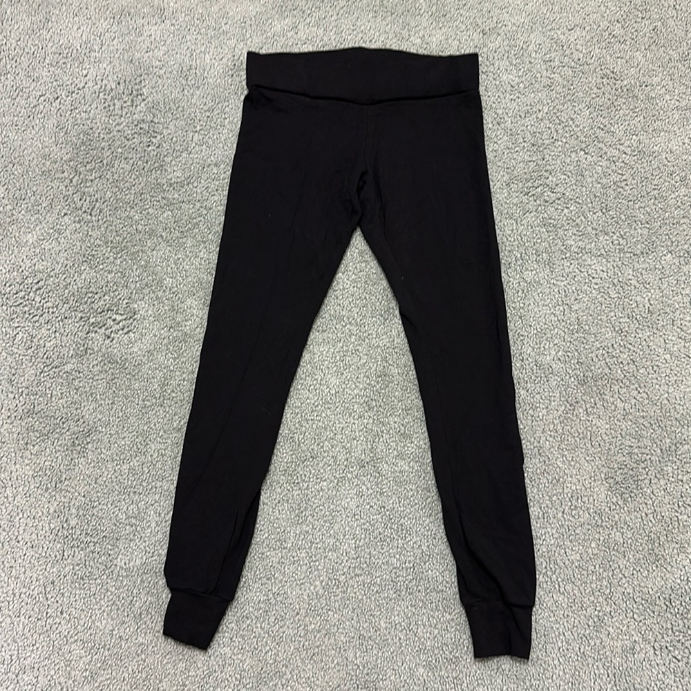 Monrow Black Yoga Leggings Stretch Cotton women’s XS